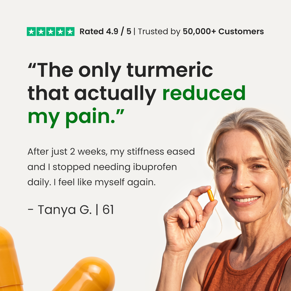 Nordic Turmeric Curcumin Capsules (1,000mg)